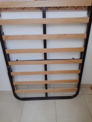Somier Plegable 90x180cm Patas Metálicas