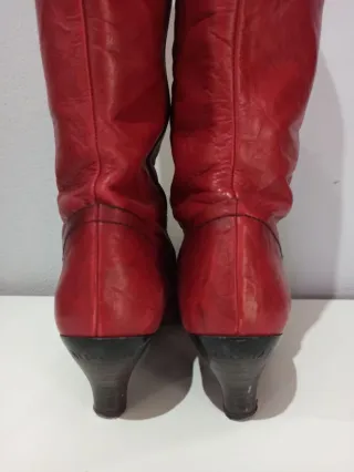 Botas Hispanitas rojas