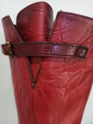 Botas Hispanitas rojas