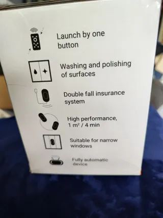 Robot Limpiacristales Automático 3 Modos