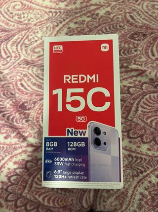 Xiaomi Redmi 15C 128GB Nuevo Sin Abrir