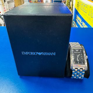 Reloj Emporio Armani AR-0115 Negro/Plata