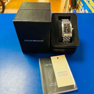 Reloj Emporio Armani AR-0115 Negro/Plata