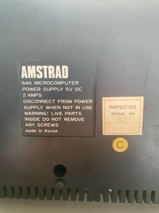 Amstrad CPC 464 64K