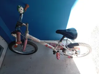 Bicicleta infantil niña