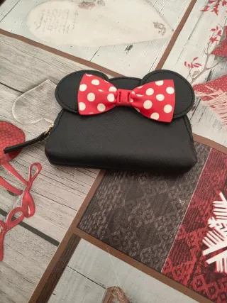 Monedero Disney Mickey Mouse y Minnie Mouse