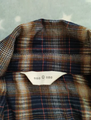 eseOese Americana Blazer de cuadros Talla S