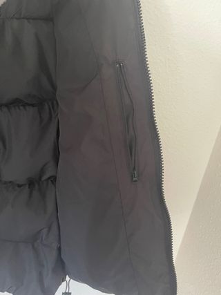 Chaleco acolchado Zara negro