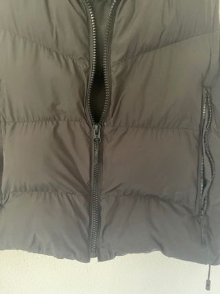 Chaleco acolchado Zara negro