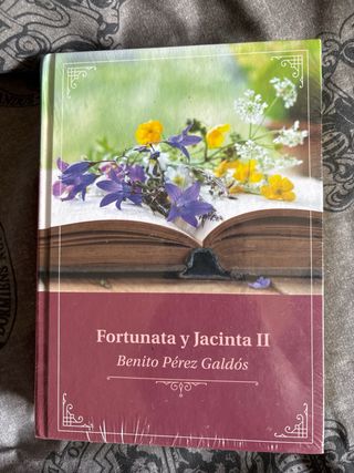 Libros Fortunata y Jacinta I y 2 precintados