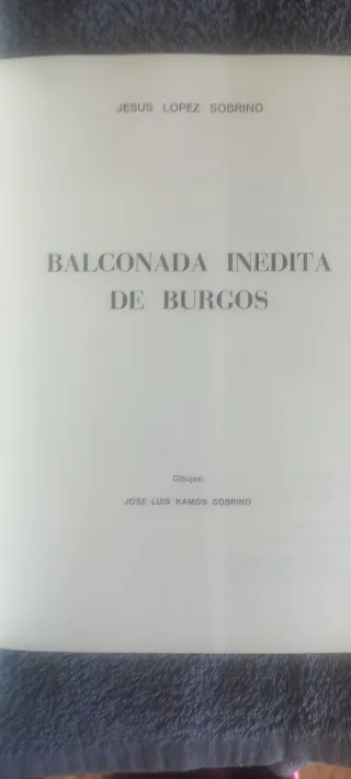Balconada inedita de Burgos