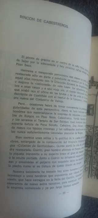 Balconada inedita de Burgos