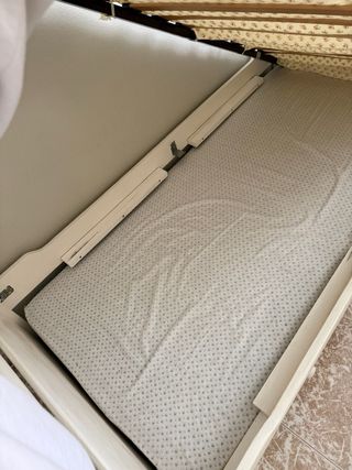 Estructura cama 90cm madera