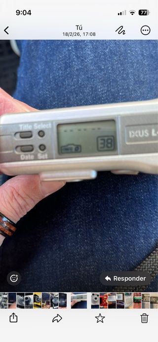 Cámara Canon IXUS L-1 Analógica Probada