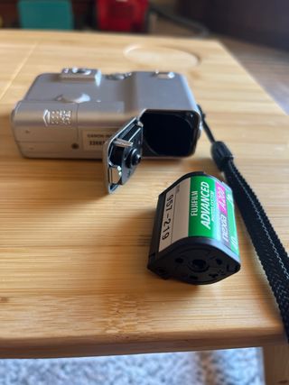 Cámara Canon IXUS L-1 Analógica Probada