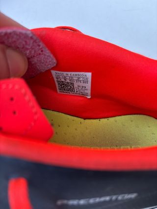 Botas multitaco Adidas Predator T43