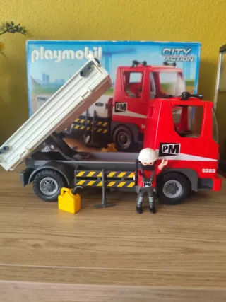 Camión de obra Playmobil City Action