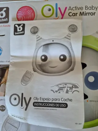 Espejo BenBat Coche Infantil Verde