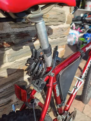 Bicicleta Trek Roja antigua. Funciona bien.