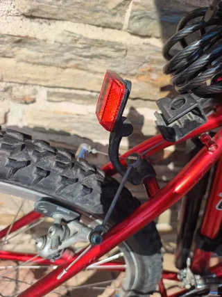 Bicicleta Trek Roja antigua. Funciona bien.