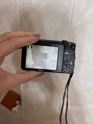 Cámara Nikon Coolpix S3500 Negra