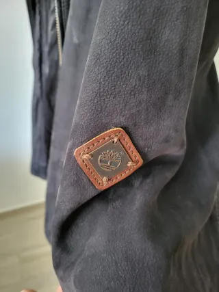 Cazadora Cuero Timberland Azul 2XL