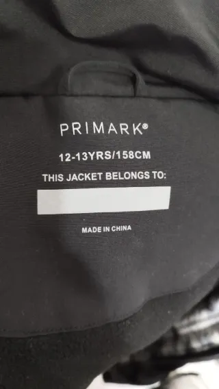 Cazadora nieve niño Primark, 12,13 años, 158cm