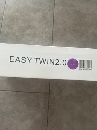 2 capotas moradas Easy Twin 2.0