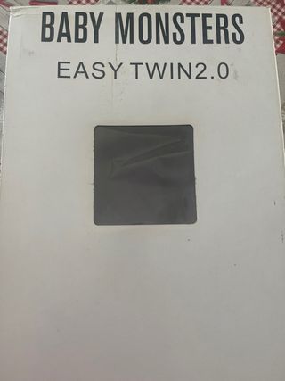 2 capotas moradas Easy Twin 2.0