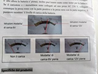 Cargador Baterías 6-12V y 8A NUEVO
