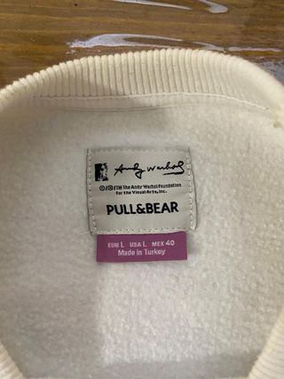 Sudadera Pull&Bear Estampada Talla L