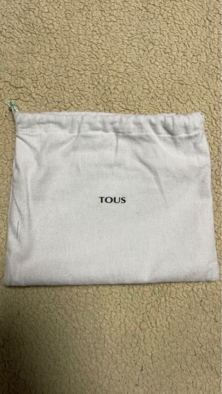 Bolso Tous Negro Piel Cremallera