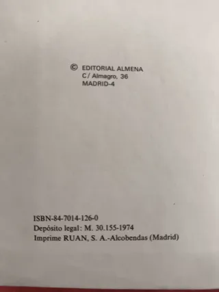 RECETARIO SECCIÓN FEMENINA DE FALANGE AÑO 1974