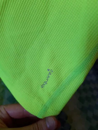 Maglia tecnica giallo fluo BTWIN