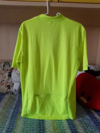 Maglia tecnica giallo fluo BTWIN