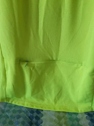 Maglia tecnica giallo fluo BTWIN