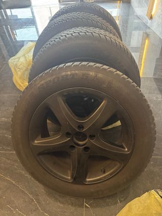 4 Neumáticos Invierno Dunlop 225/55 R17 101V