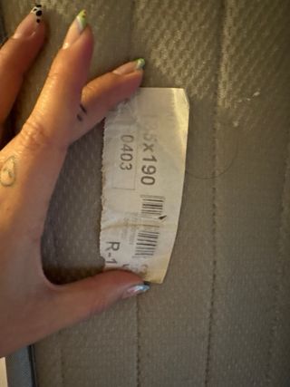 Colchón de tela seminuevo (invierno y verano)