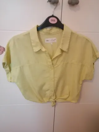 Blusa Zara Blanca Niña Talla 10