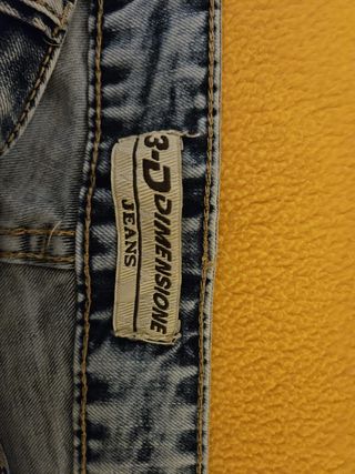 Jeans corti uomo 3D DIMENSIONE JEANS taglia 48