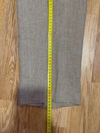 Traje Lino Purificacion Garcia Talla 50 Beige