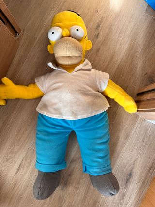 Peluche Homer Simpson Grande vintage 89cm