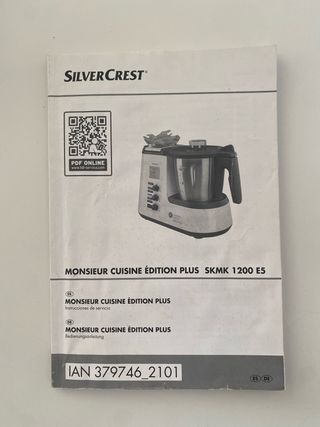 Robot Cocina Monsieur Cuisine Edición Plus