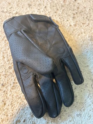Guantes Moto Cuero Perforado Talla XL