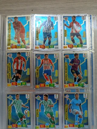 Cartas fútbol Panini LaLiga