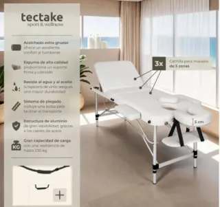 Camilla masaje nueva