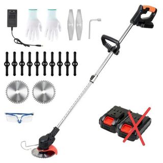 Desbrozadora cortacésped 18.000 rpm 21V + batería