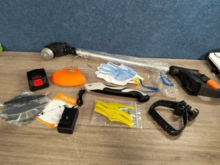 Desbrozadora cortacésped 18.000 rpm 21V + batería