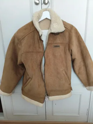 Chaqueta borreguito y ante