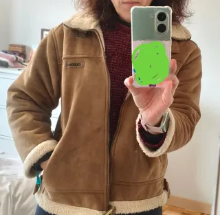 Chaqueta borreguito y ante